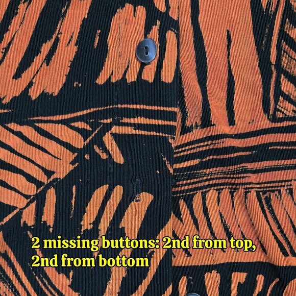 Chico's Travelers Burnt Orange Black Abstract Slinky Knit Shirt Dress Vacation - Picture 6 of 9